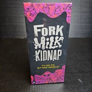 Hasbro Fork Milk Kidnap Adult Party Card Game F9449 New Sealed Galactic Sneeze